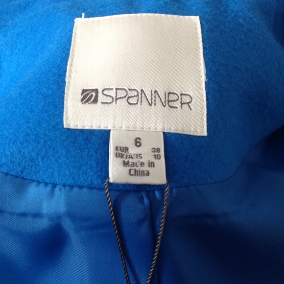 Spanner, Cobalt, Front Zip Jacket - Picture 7 of 8